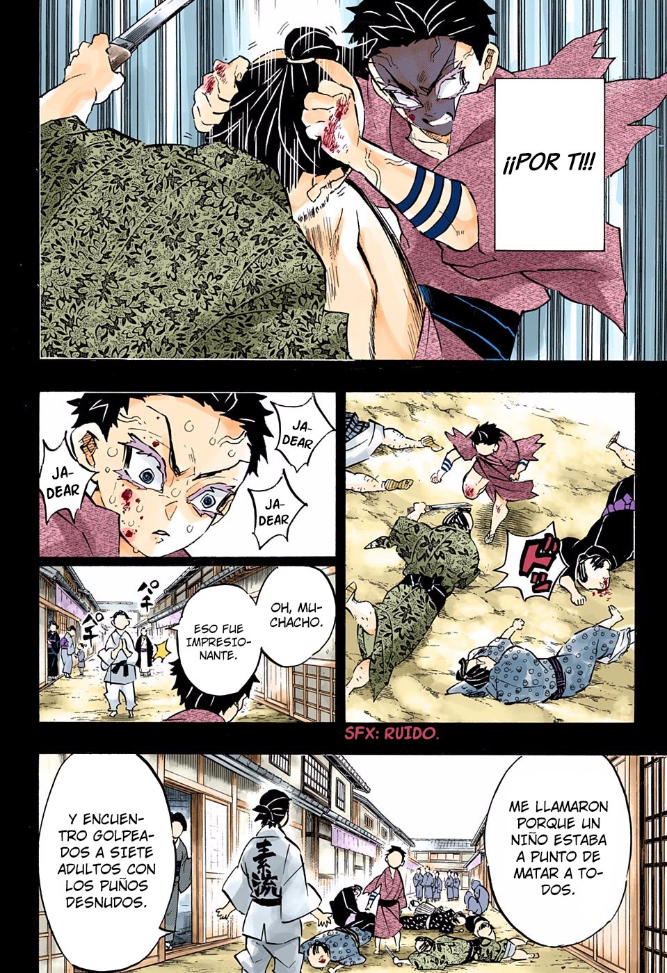 Read Demon Slayer_ Kimetsu no Yaiba Español Manga Online