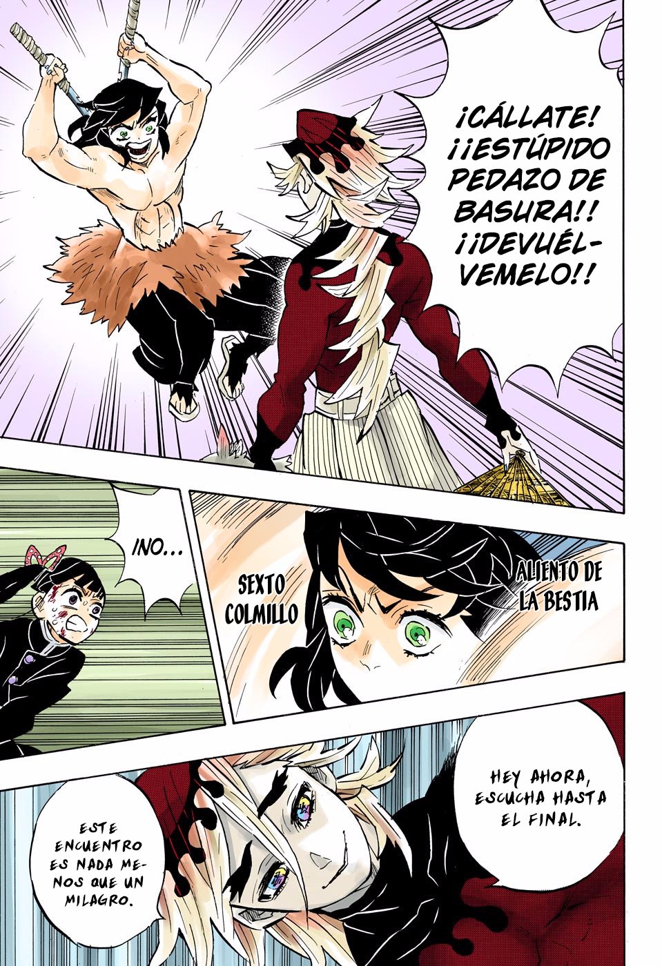 Read Demon Slayer_ Kimetsu no Yaiba Español Manga Online