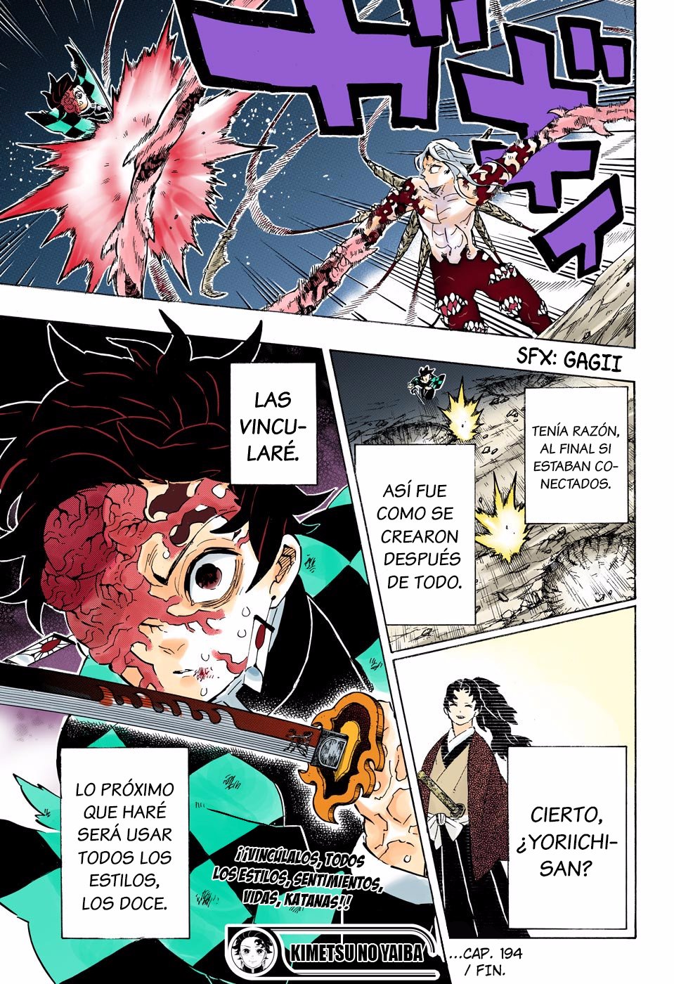 Read Demon Slayer_ Kimetsu no Yaiba Español Manga Online