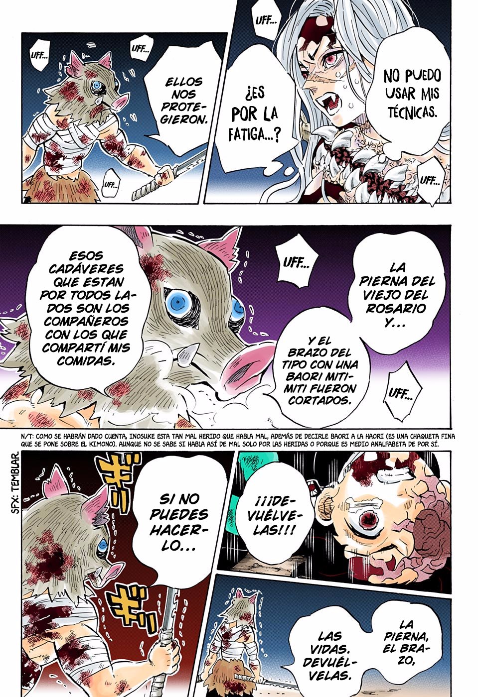 Read Demon Slayer_ Kimetsu no Yaiba Español Manga Online