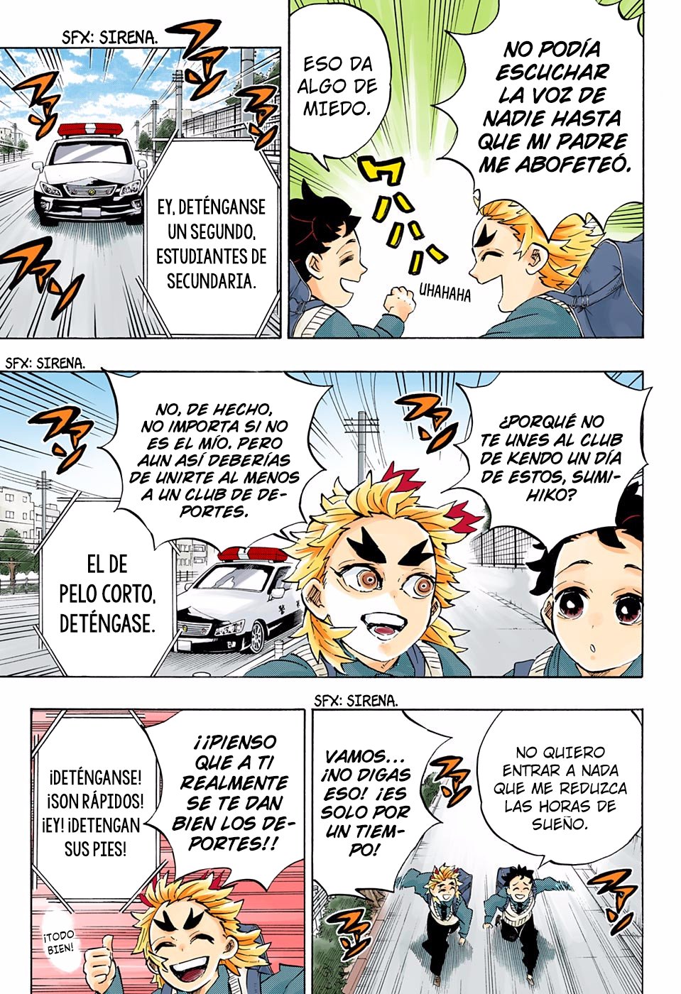 Read Demon Slayer_ Kimetsu no Yaiba Español Manga Online