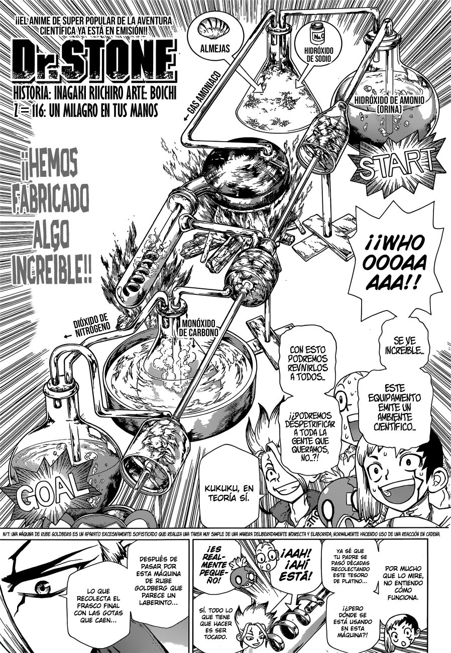 Read Dr. Stone Español Manga Online