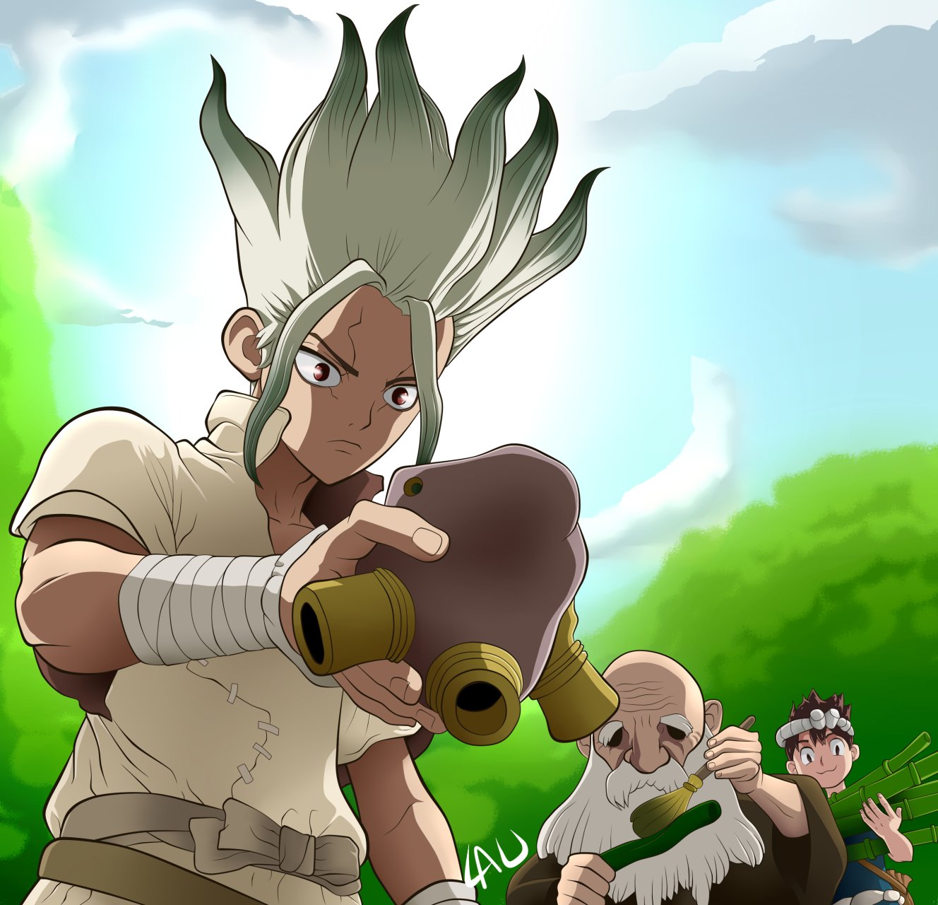 Read Dr. Stone Español Manga Online