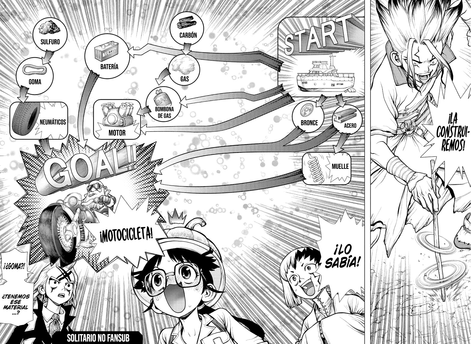 Read Dr. Stone Español Manga Online