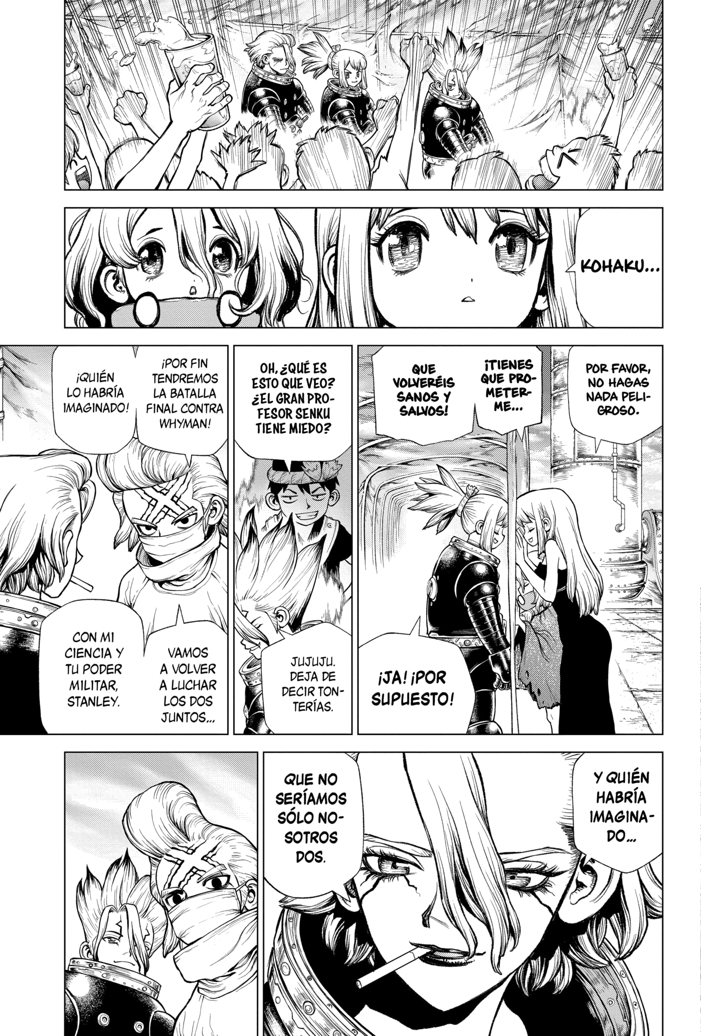 Read Dr. Stone Español Manga Online