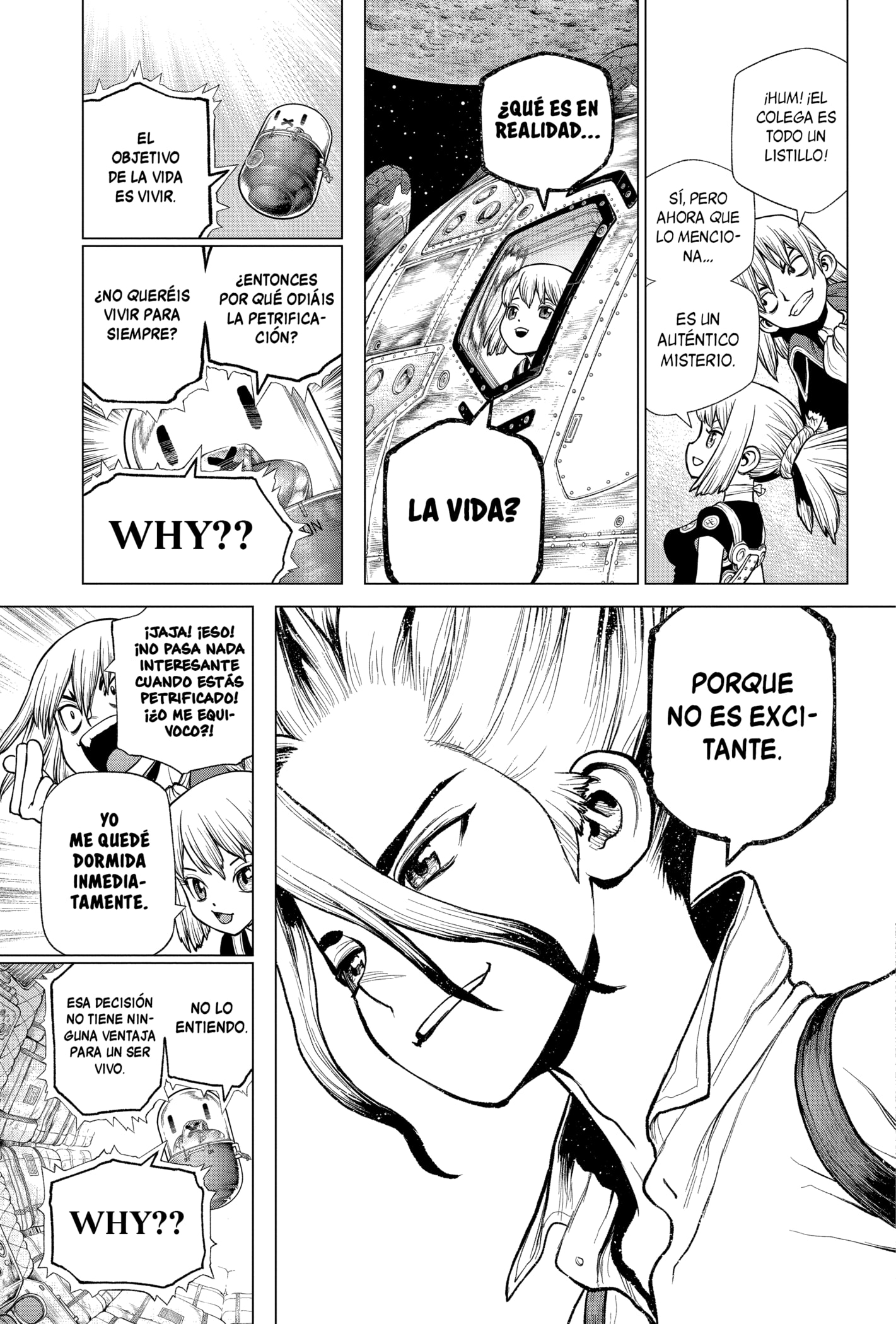 Read Dr. Stone Español Manga Online