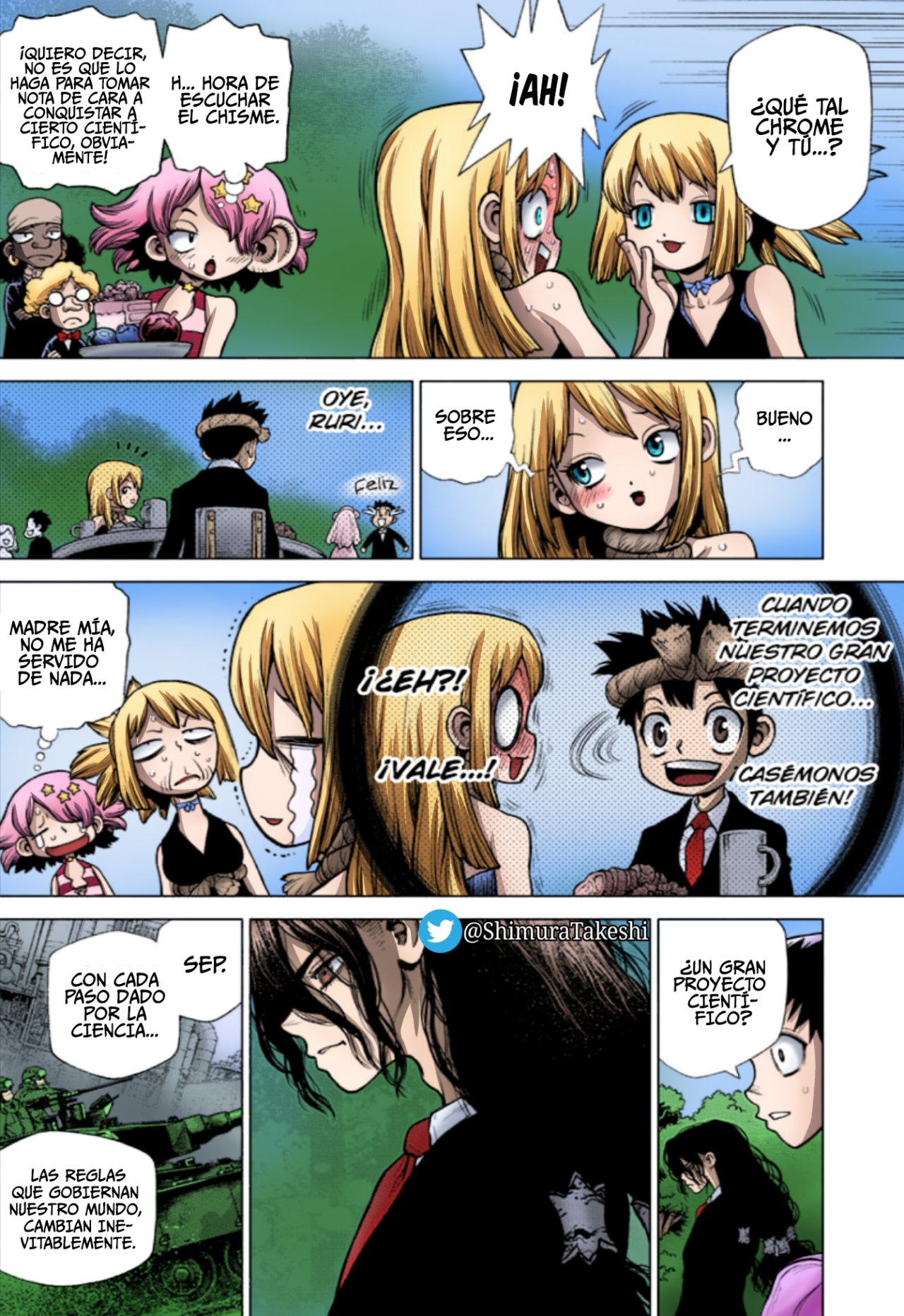 Read Dr. Stone Español Manga Online