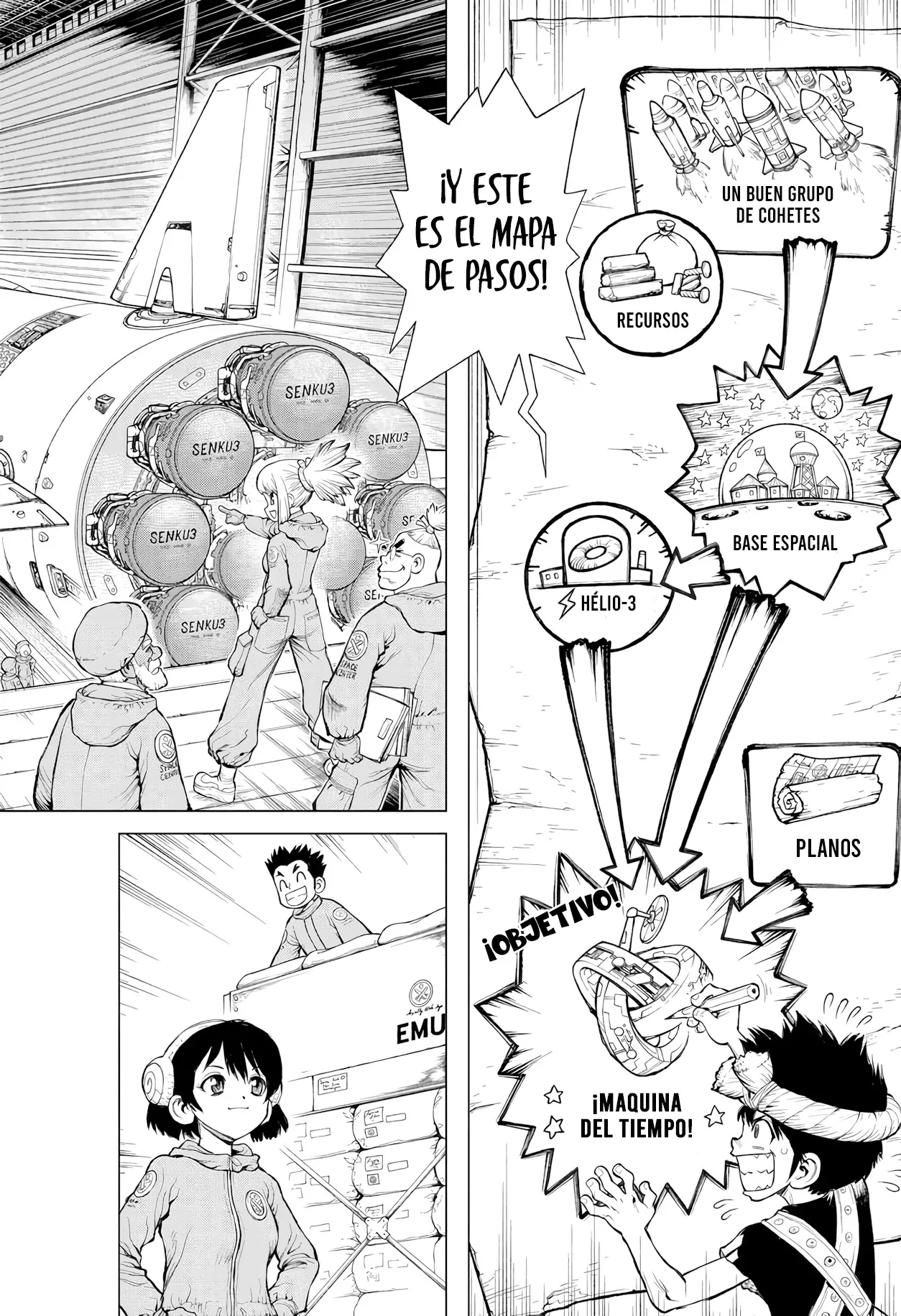 Read Dr. Stone Español Manga Online