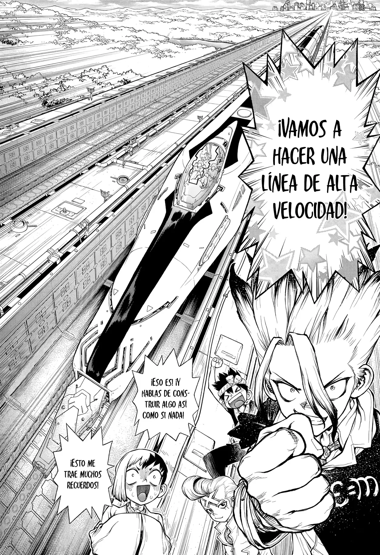 Read Dr. Stone Español Manga Online