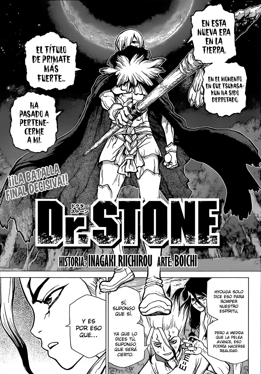 Read Dr. Stone Español Manga Online
