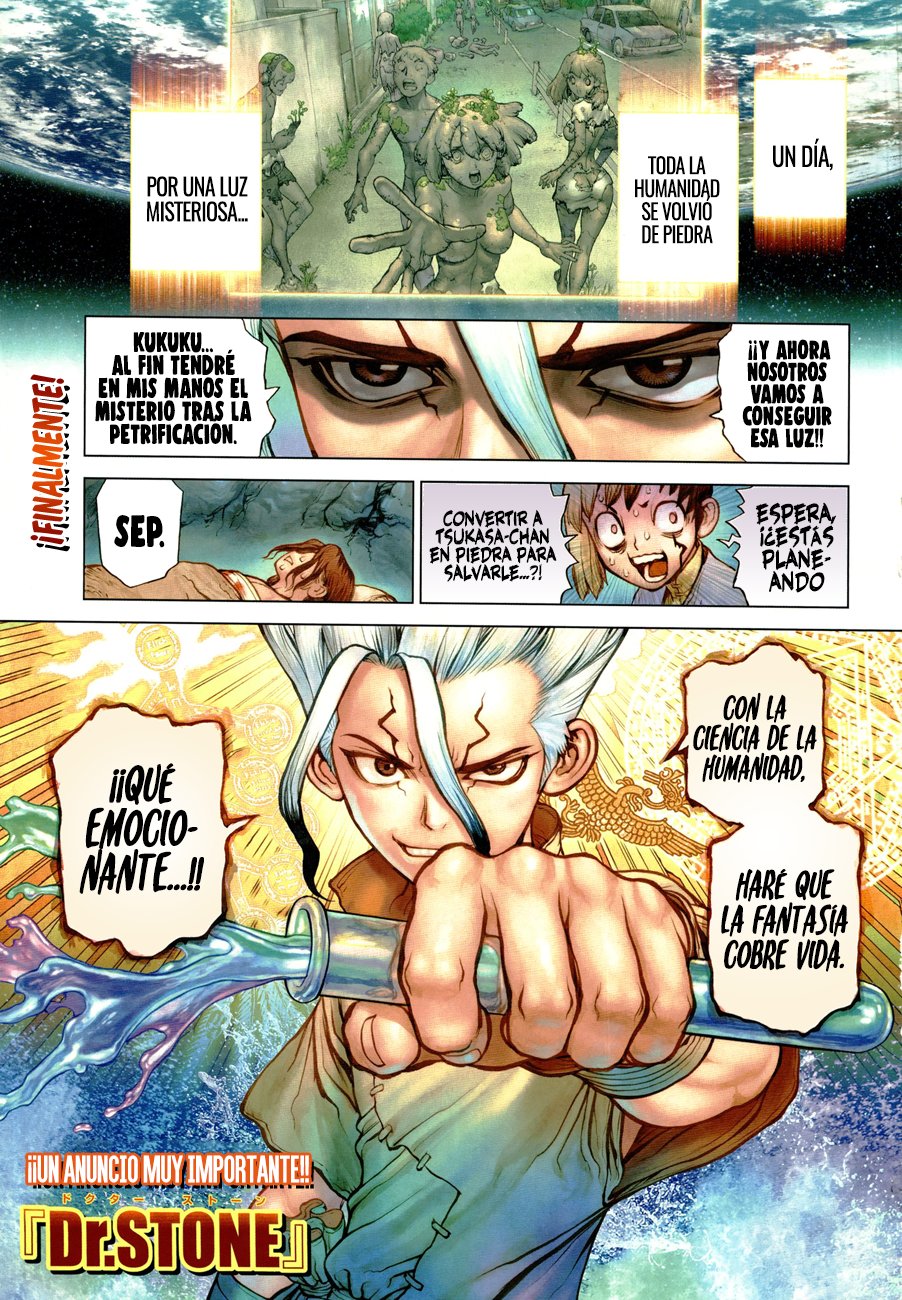 Read Dr. Stone Español Manga Online