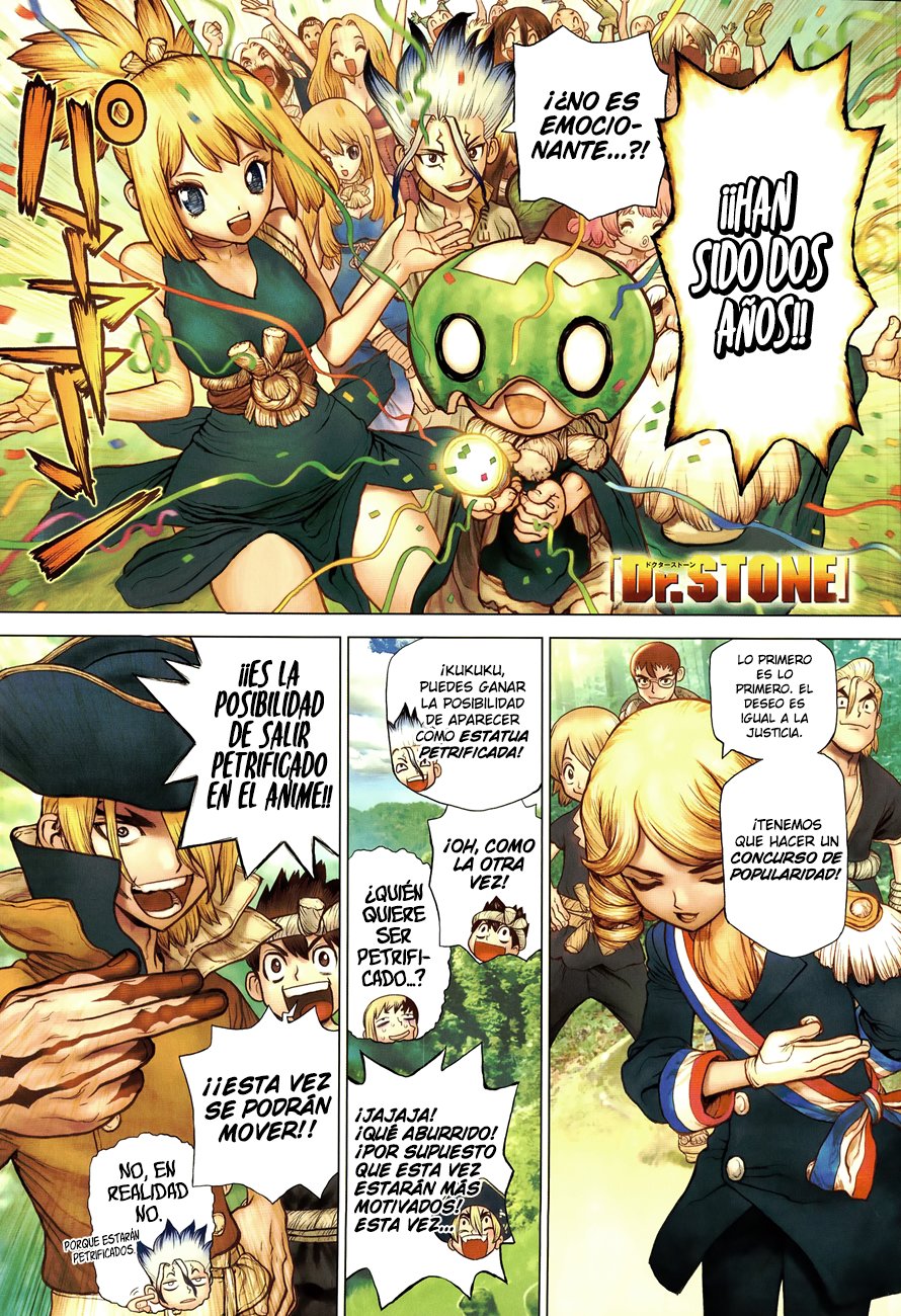 Read Dr. Stone Español Manga Online