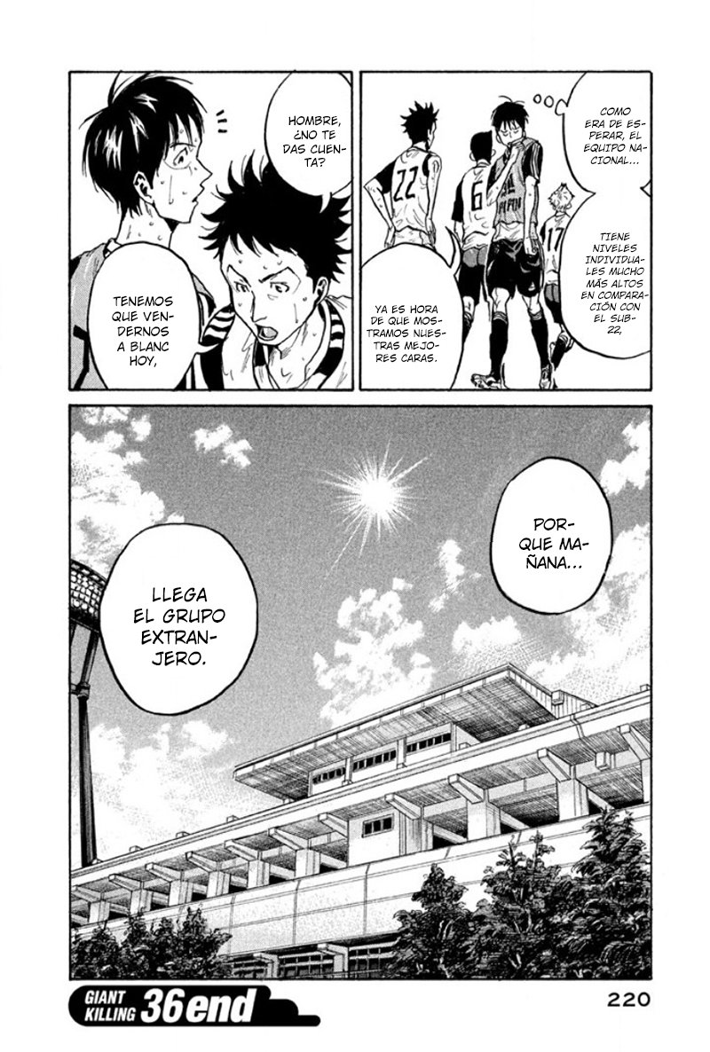 Read Giant Killing Español Manga Online