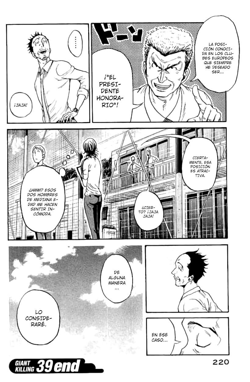 Read Giant Killing Español Manga Online