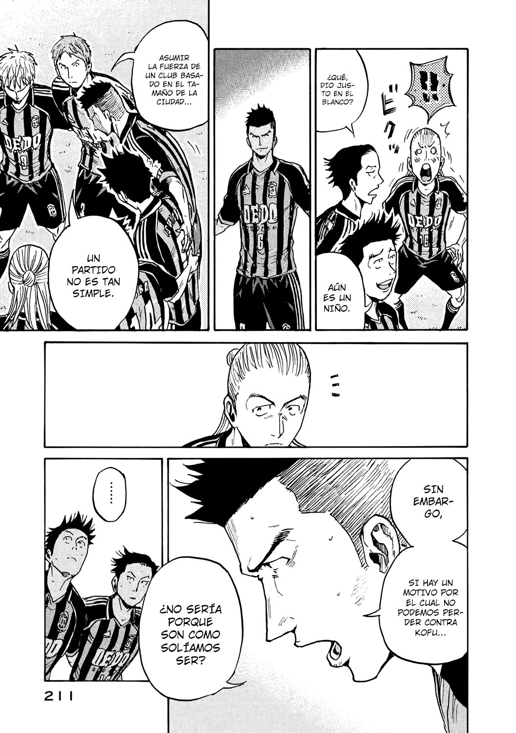 Read Giant Killing Español Manga Online