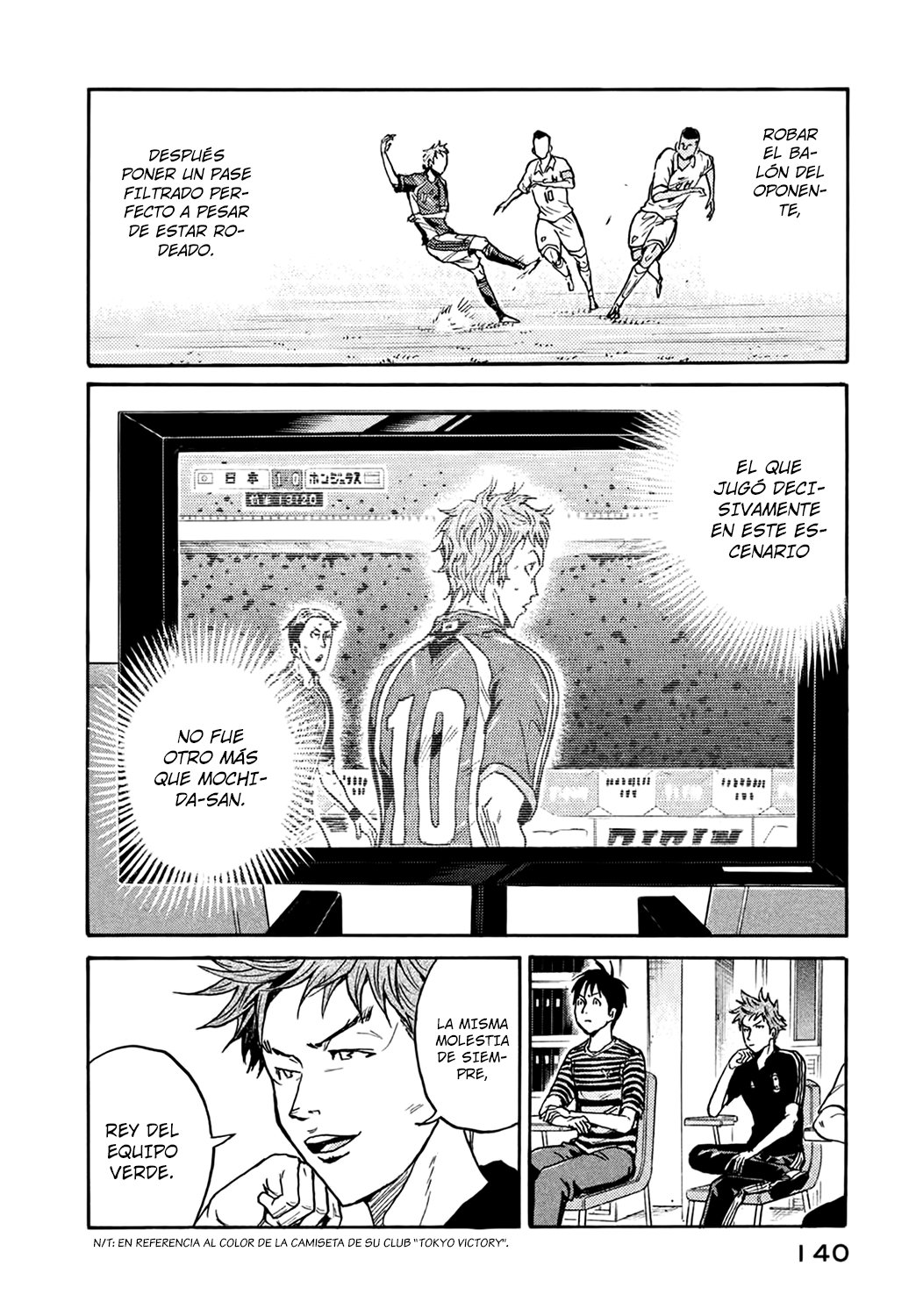 Read Giant Killing Español Manga Online