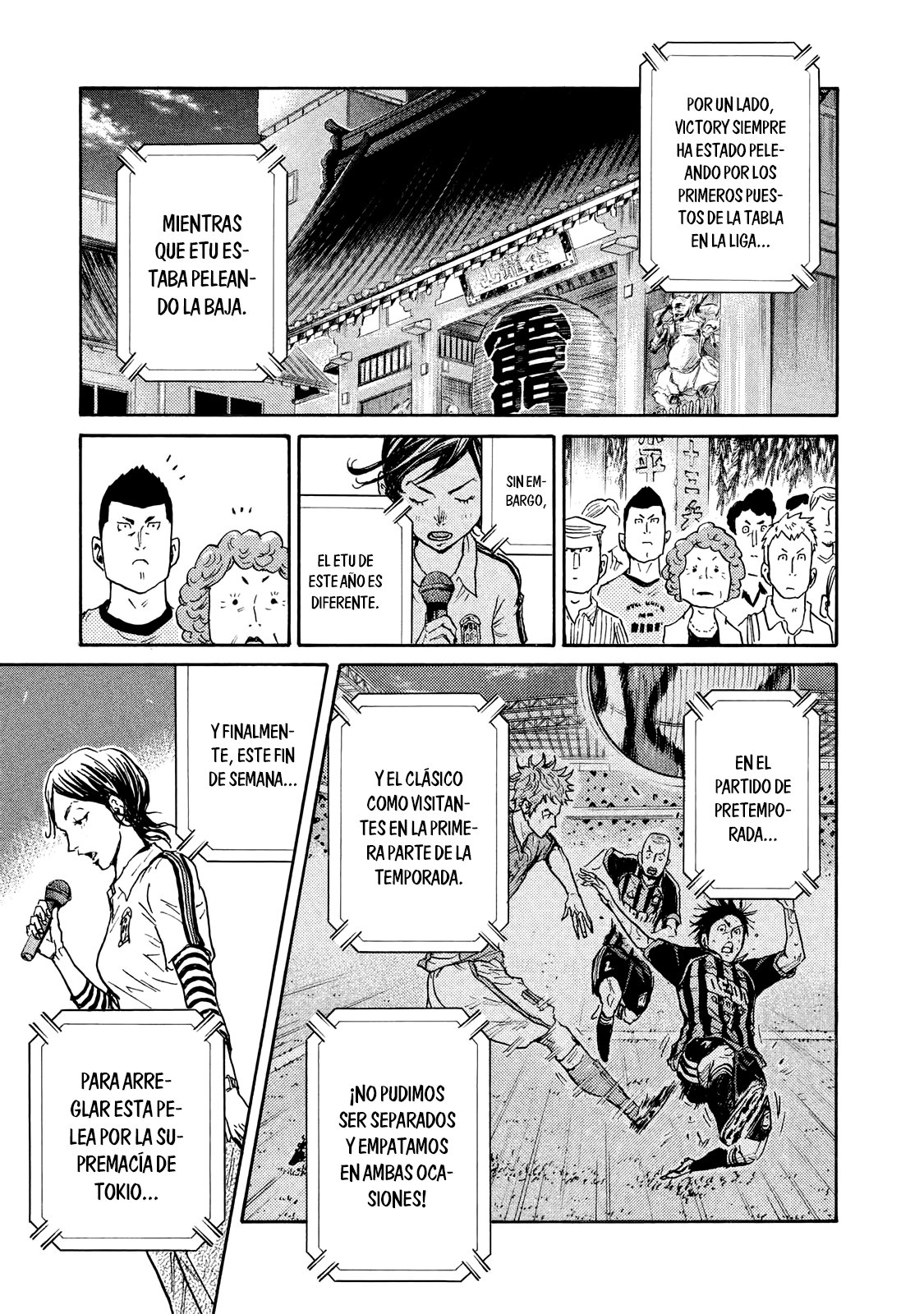 Read Giant Killing Español Manga Online