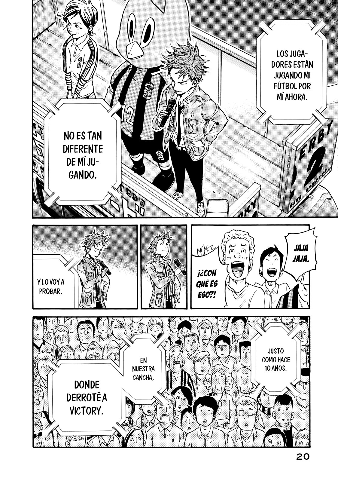 Read Giant Killing Español Manga Online