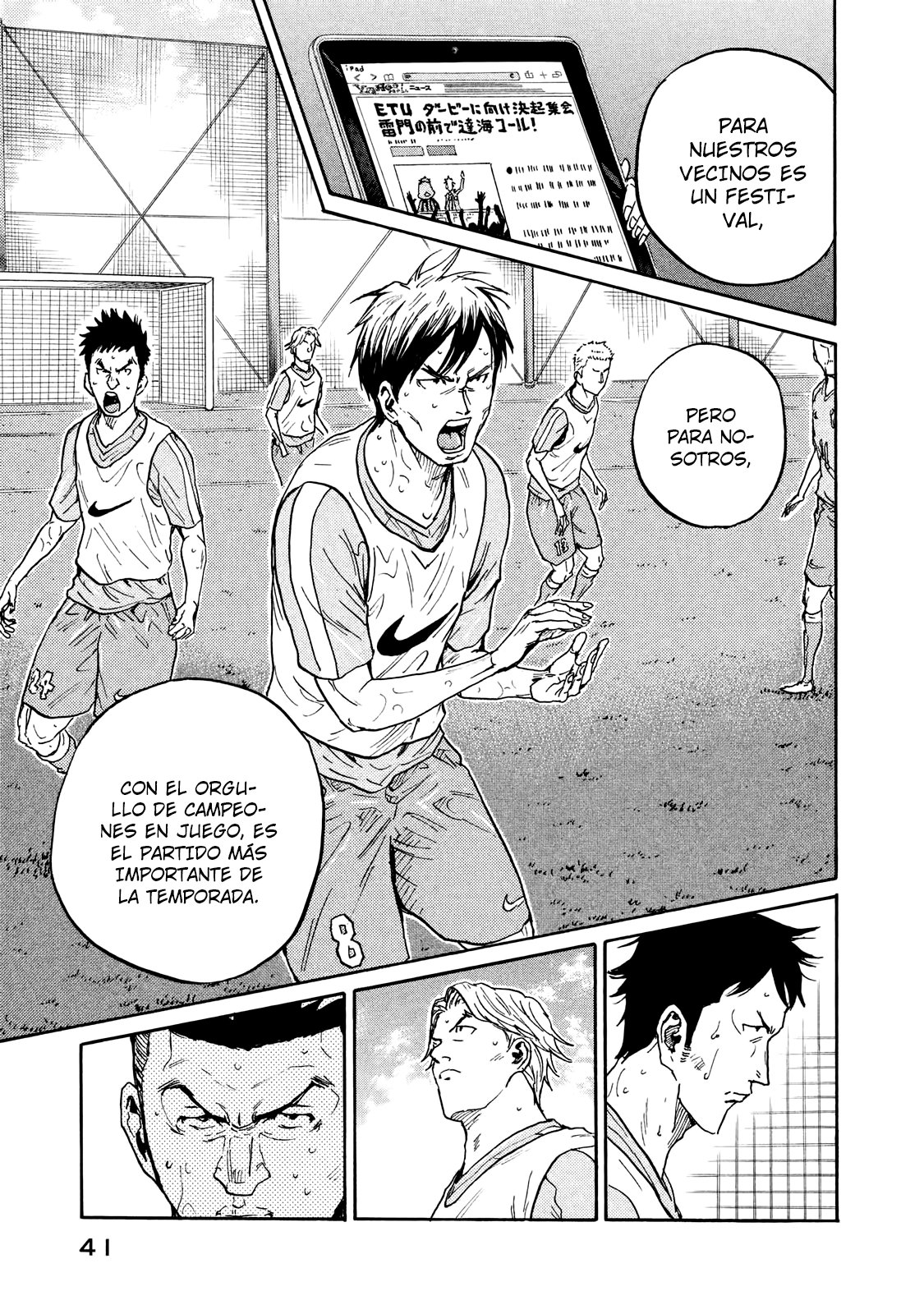 Read Giant Killing Español Manga Online