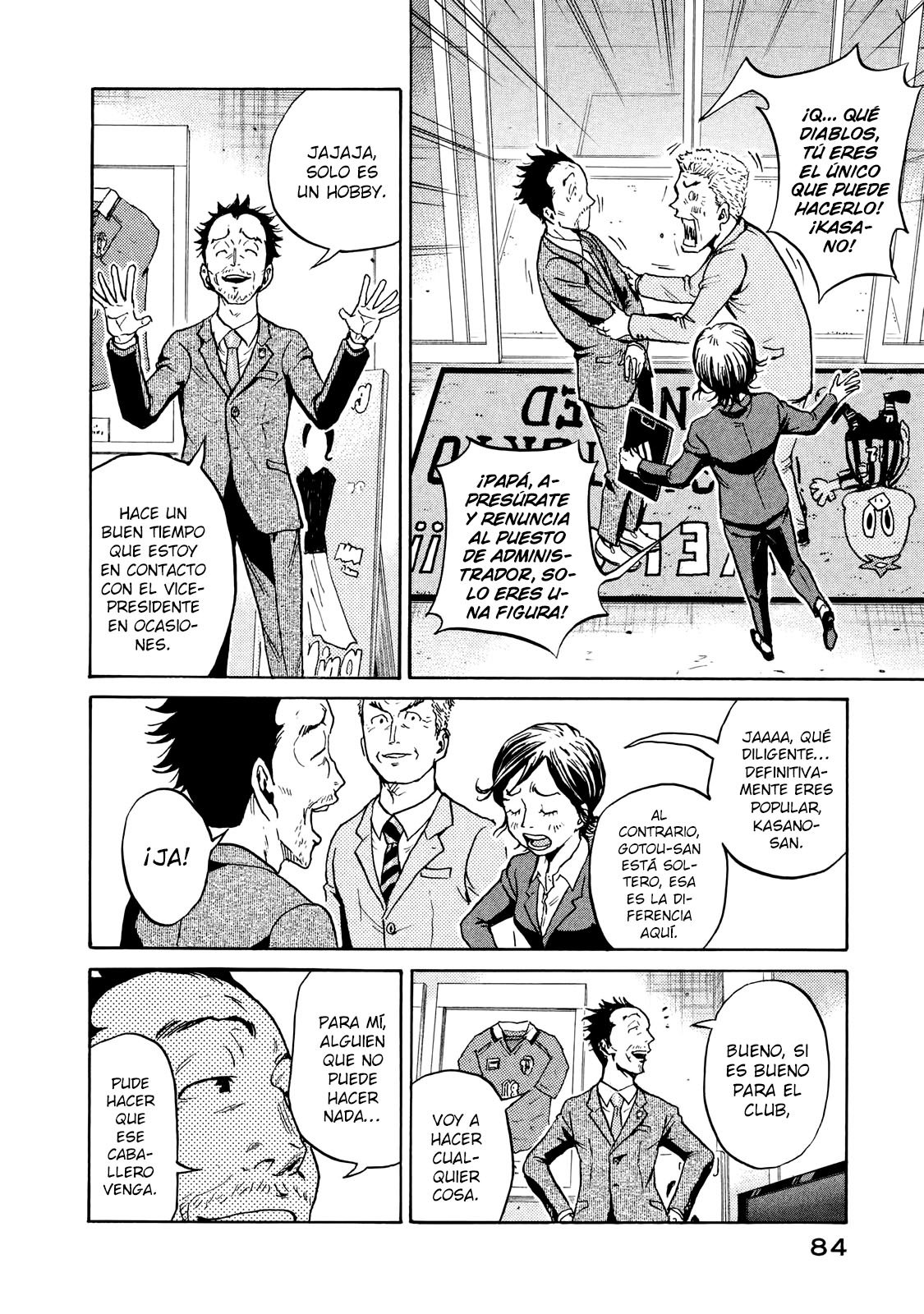 Read Giant Killing Español Manga Online