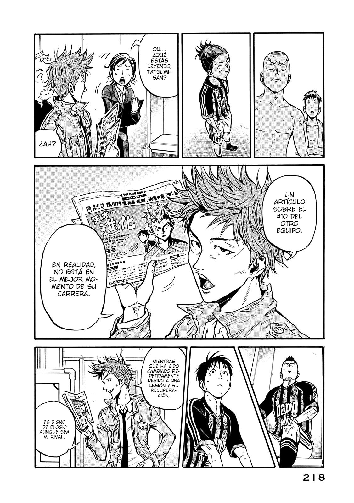 Read Giant Killing Español Manga Online