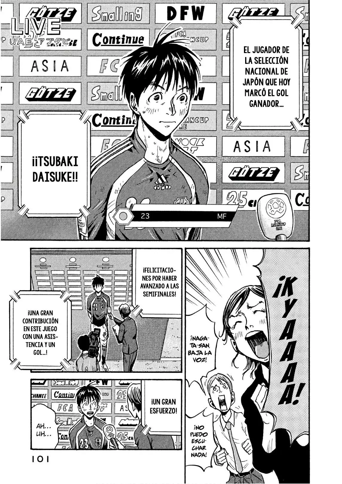 Read Giant Killing Español Manga Online