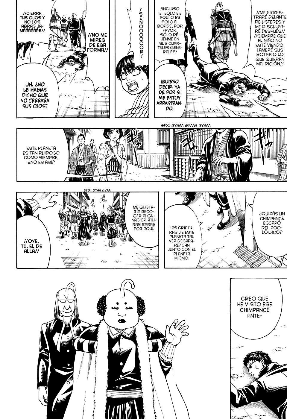 Read Gintama Español Manga Online
