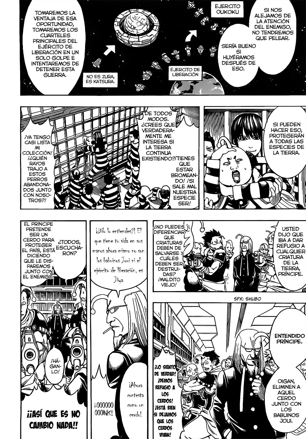 Read Gintama Español Manga Online