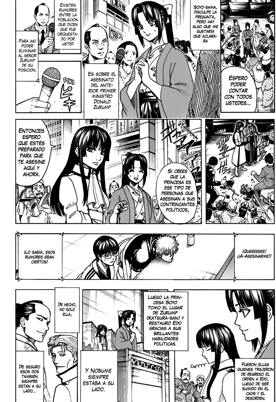 Read Gintama Español Manga Online