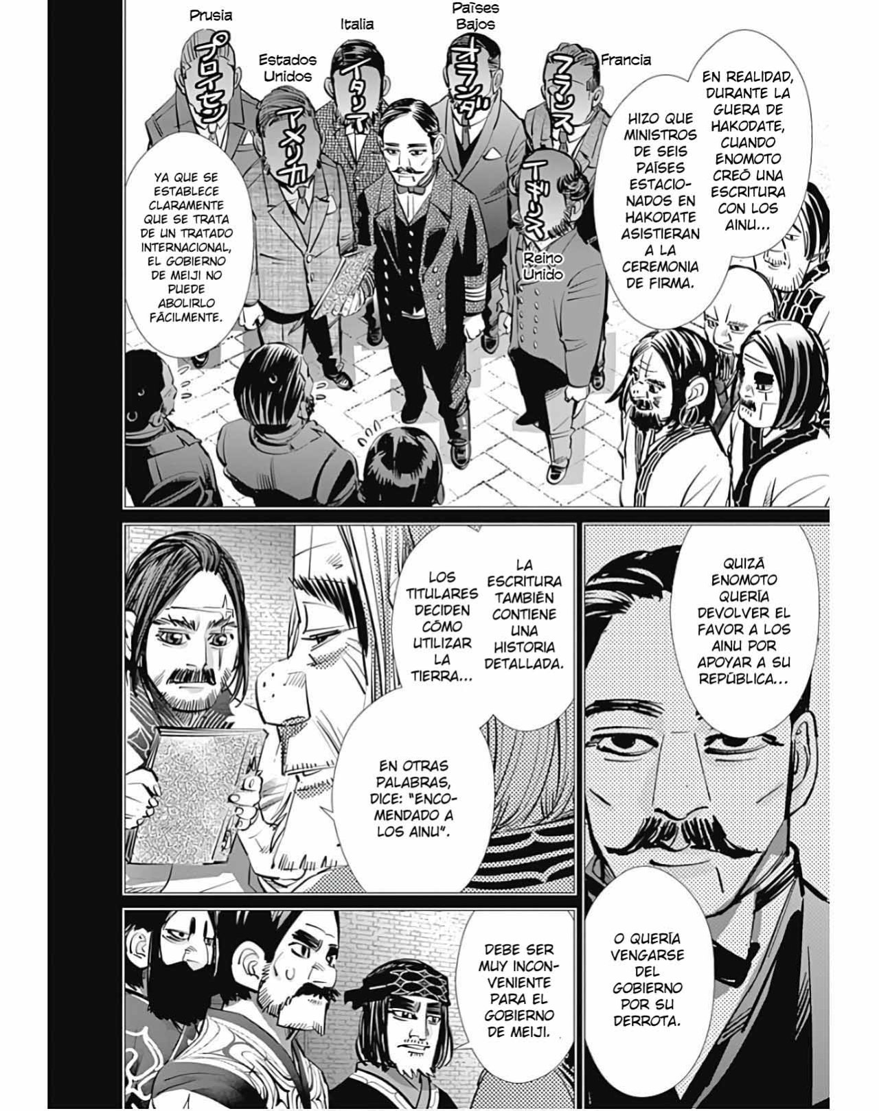 Read Golden Kamuy Español Manga Online