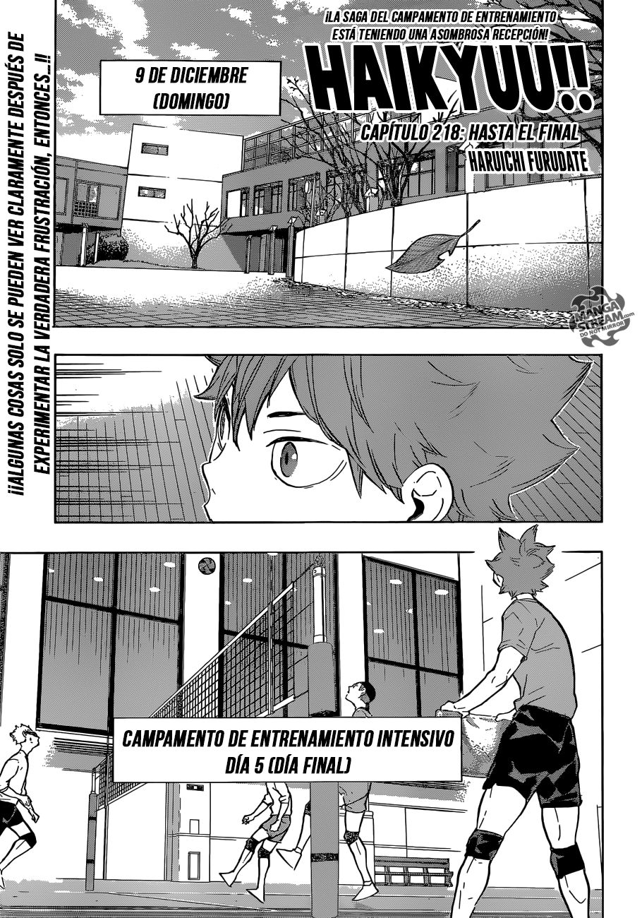 Read Haikyu!! Español Manga Online