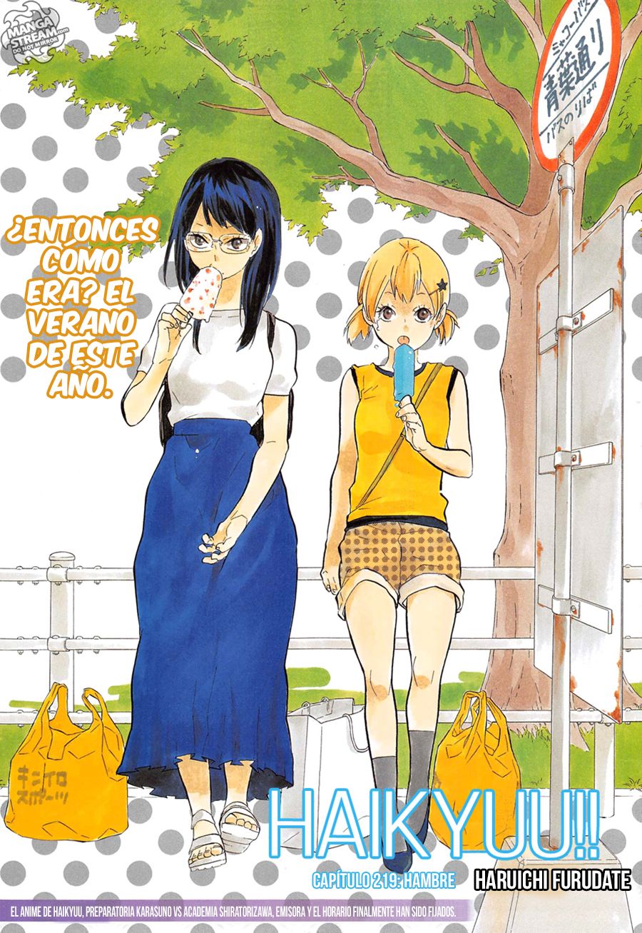 Read Haikyu!! Español Manga Online