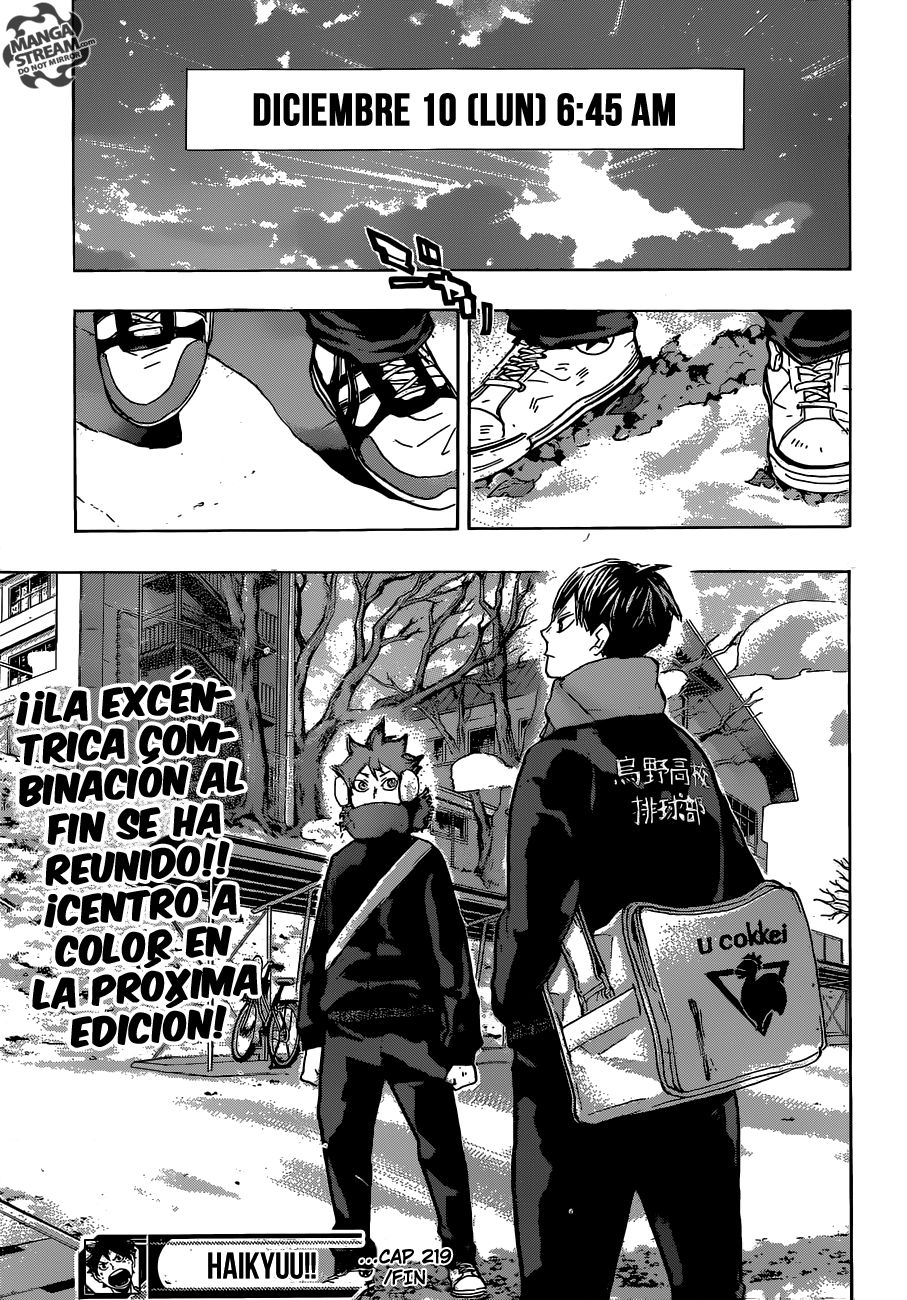 Read Haikyu!! Español Manga Online