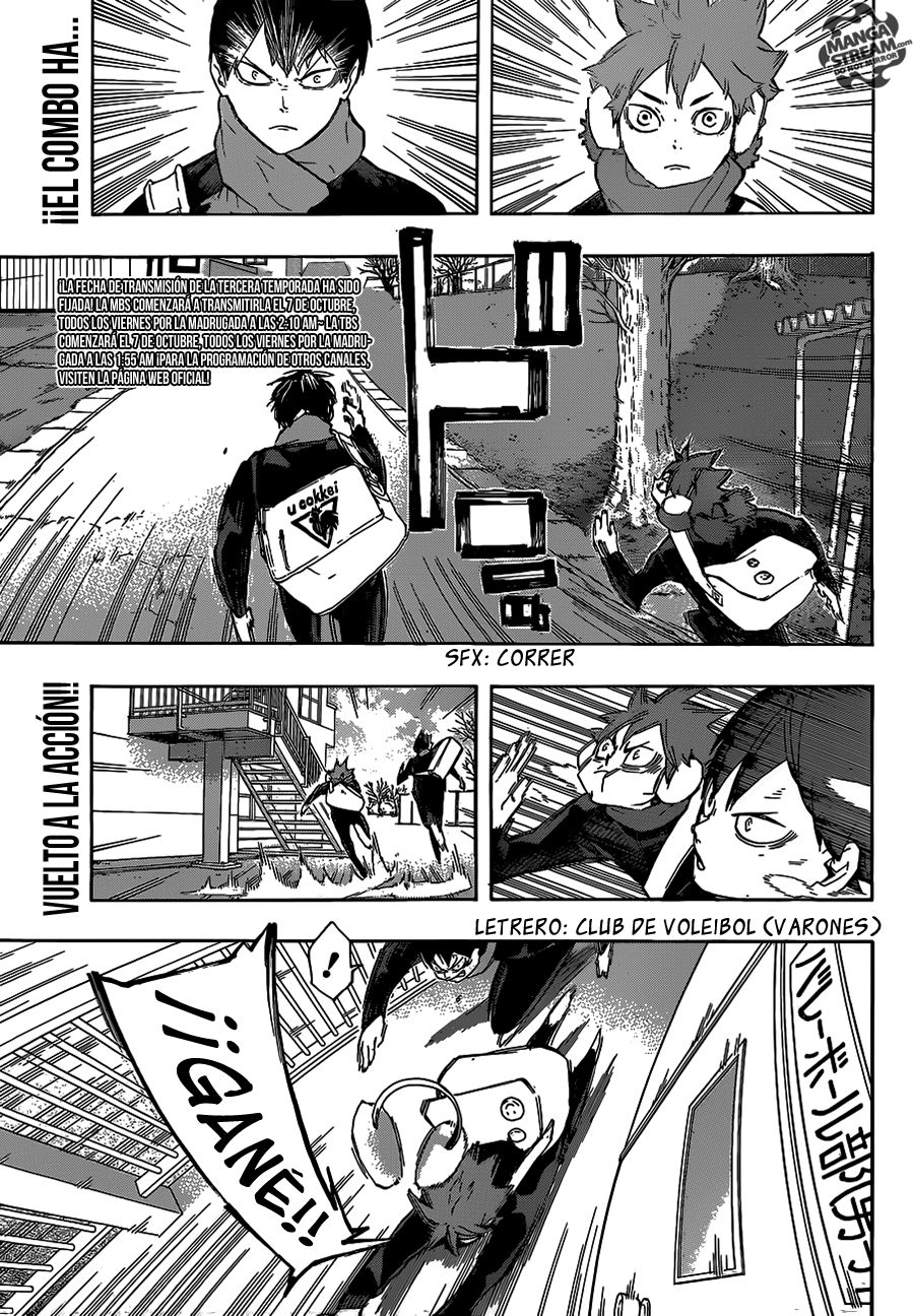 Read Haikyu!! Español Manga Online