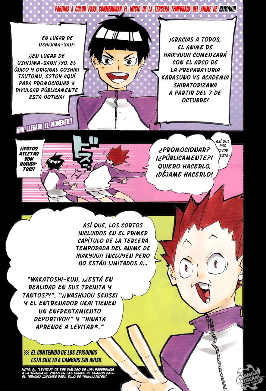 Read Haikyu!! Español Manga Online