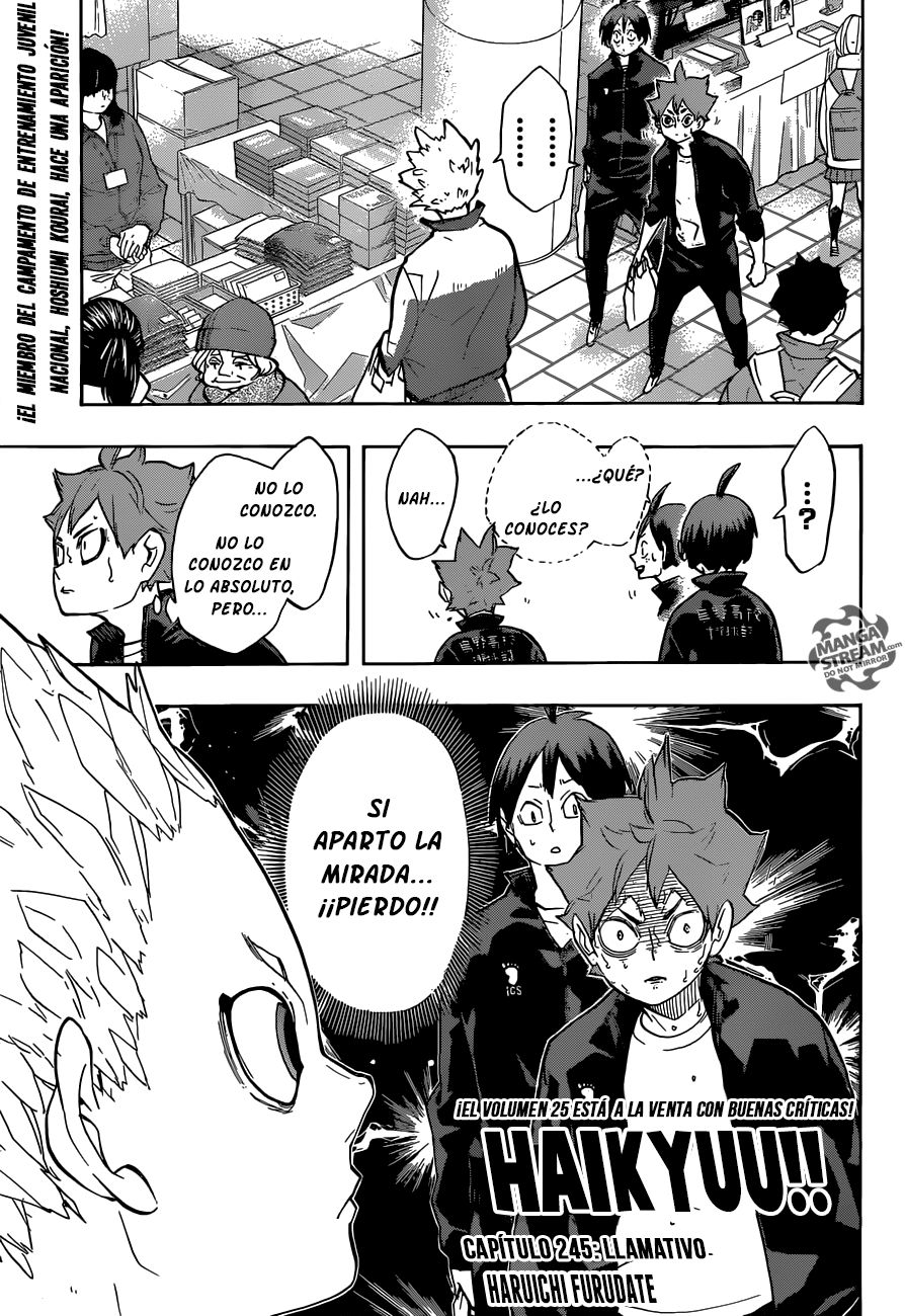 Read Haikyu!! Español Manga Online