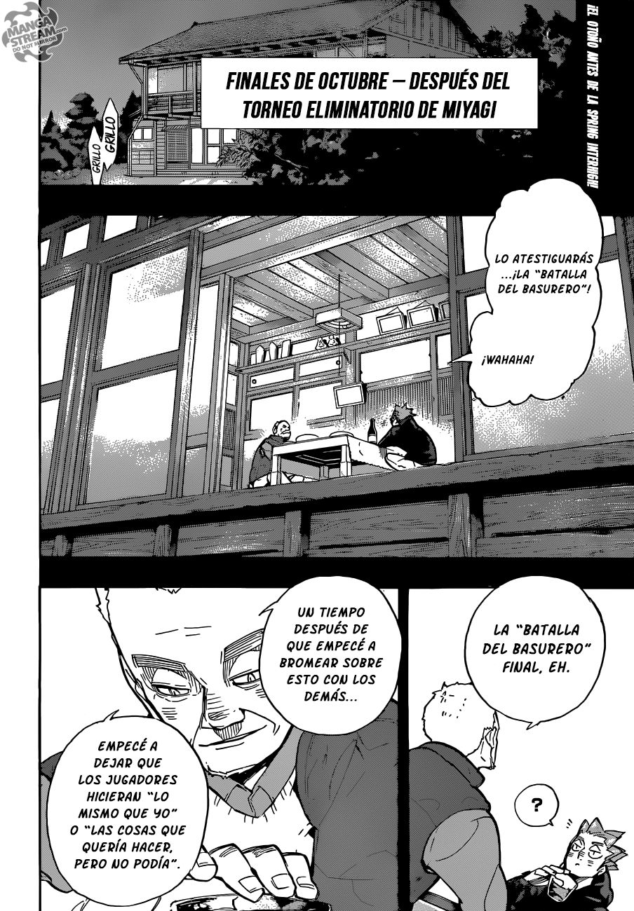 Read Haikyu!! Español Manga Online