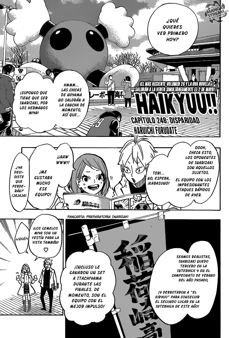Read Haikyu!! Español Manga Online