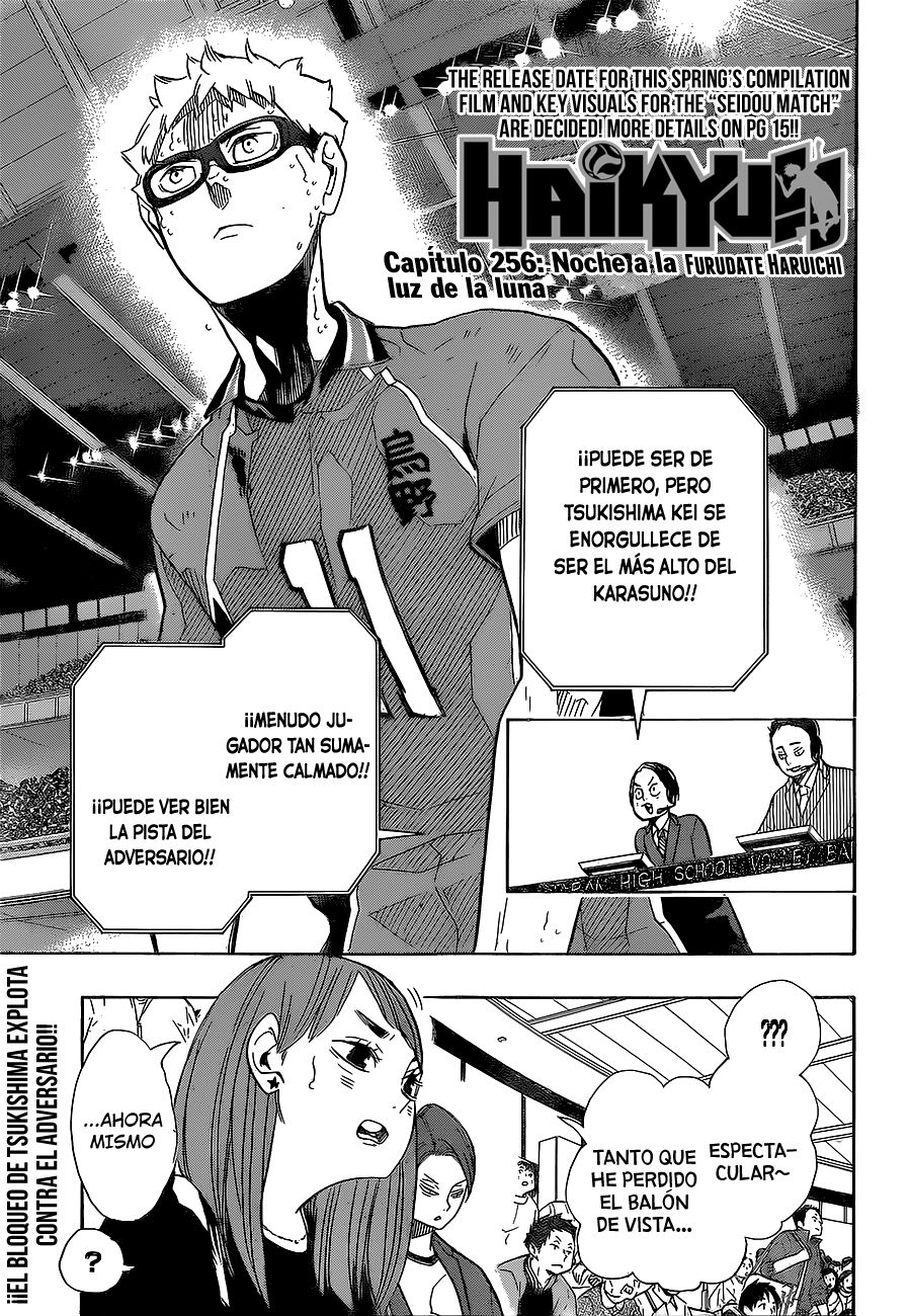 Read Haikyu!! Español Manga Online