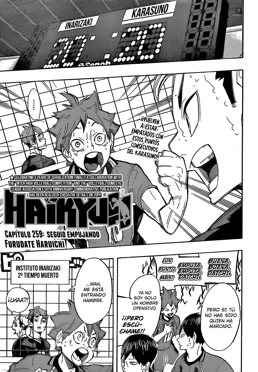 Read Haikyu!! Español Manga Online