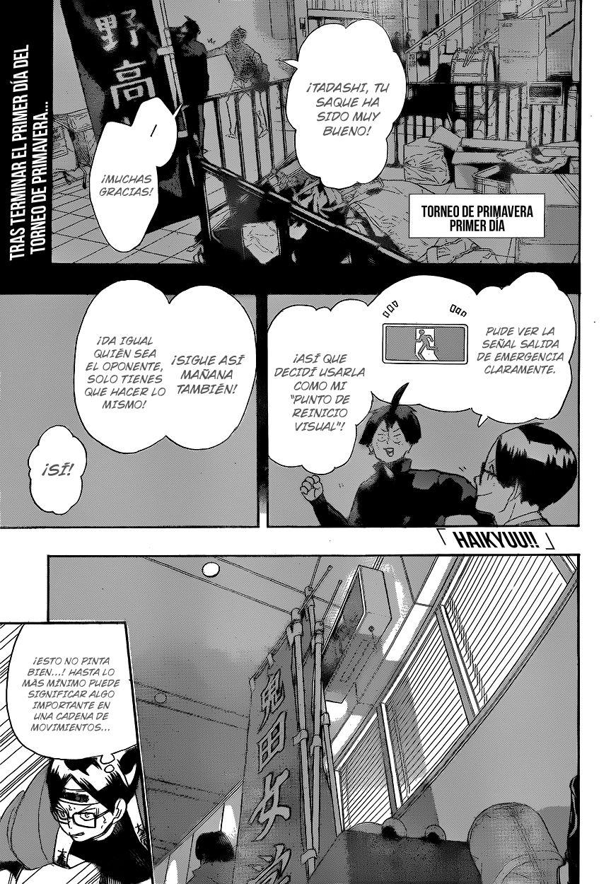 Read Haikyu!! Español Manga Online