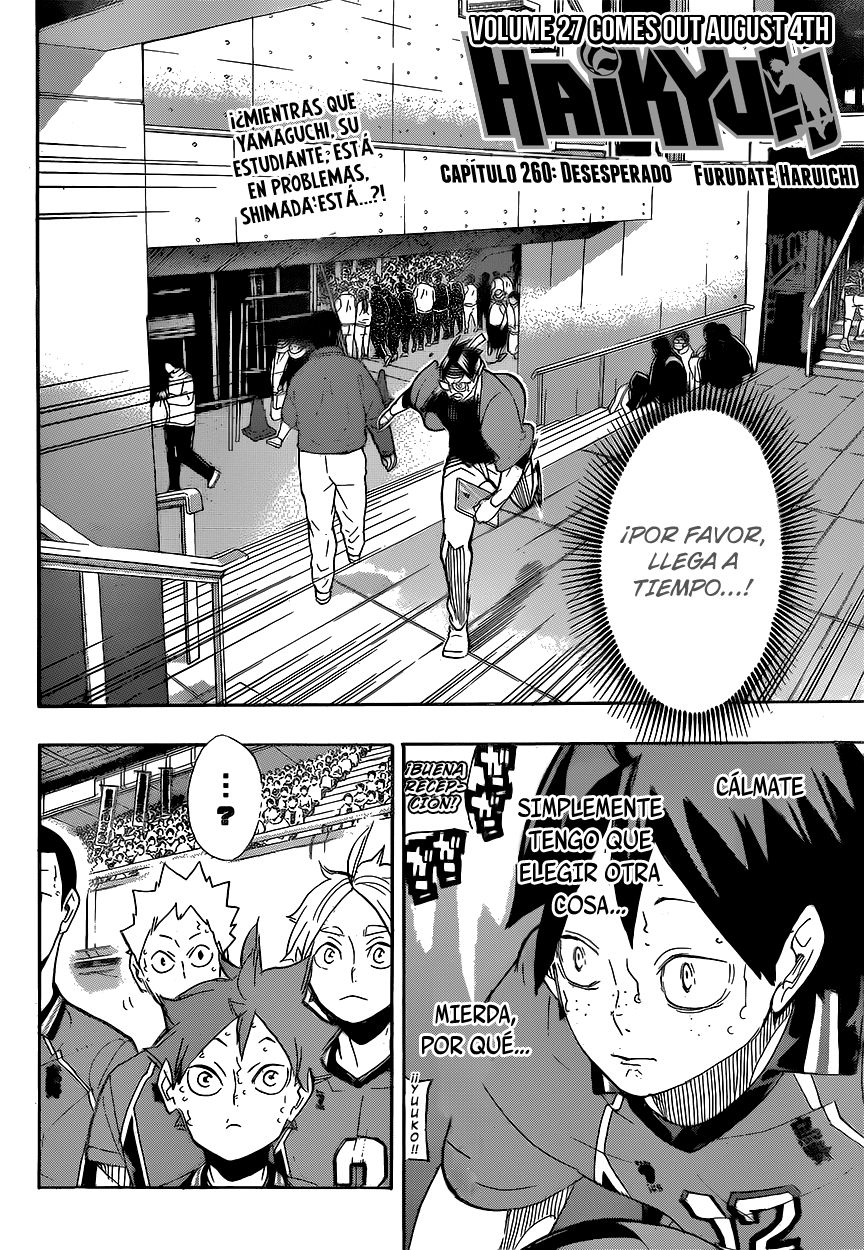 Read Haikyu!! Español Manga Online
