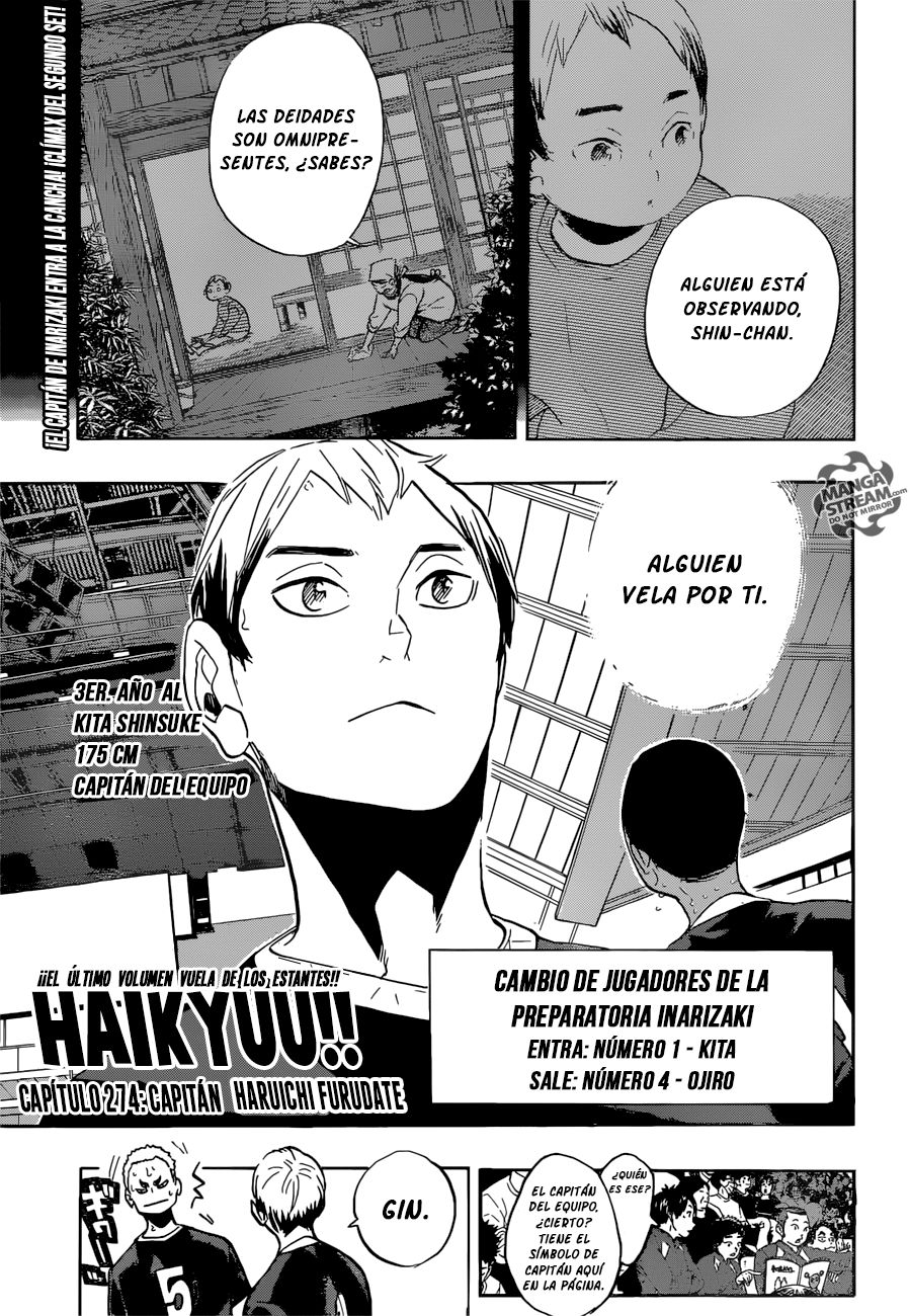 Read Haikyu!! Español Manga Online