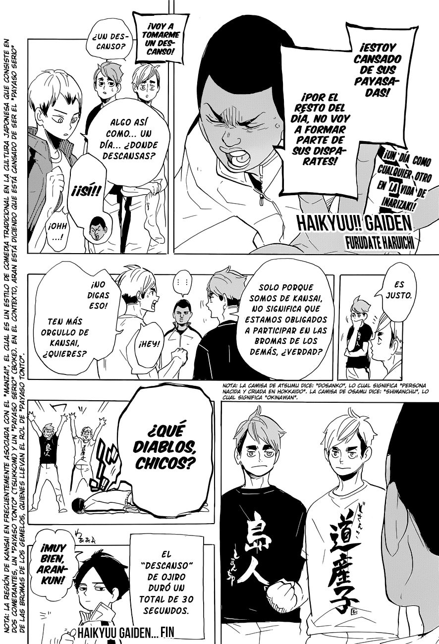 Read Haikyu!! Español Manga Online