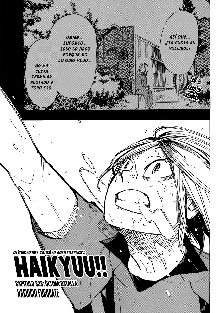 Read Haikyu!! Español Manga Online