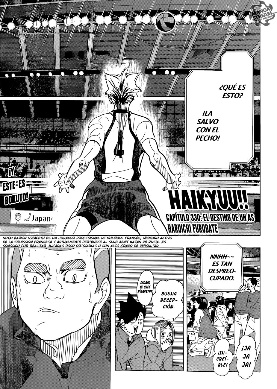 Read Haikyu!! Español Manga Online