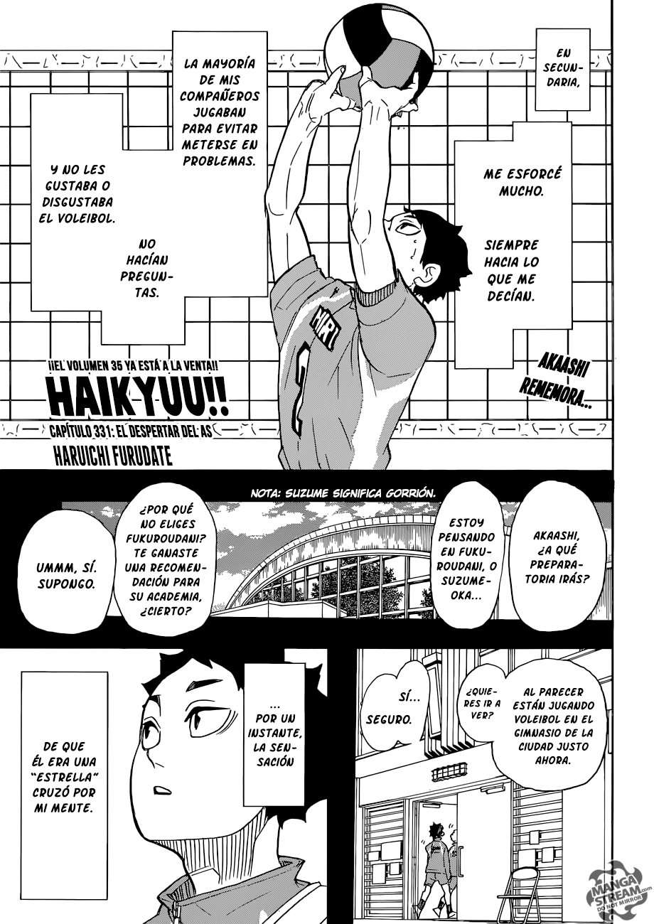Read Haikyu!! Español Manga Online