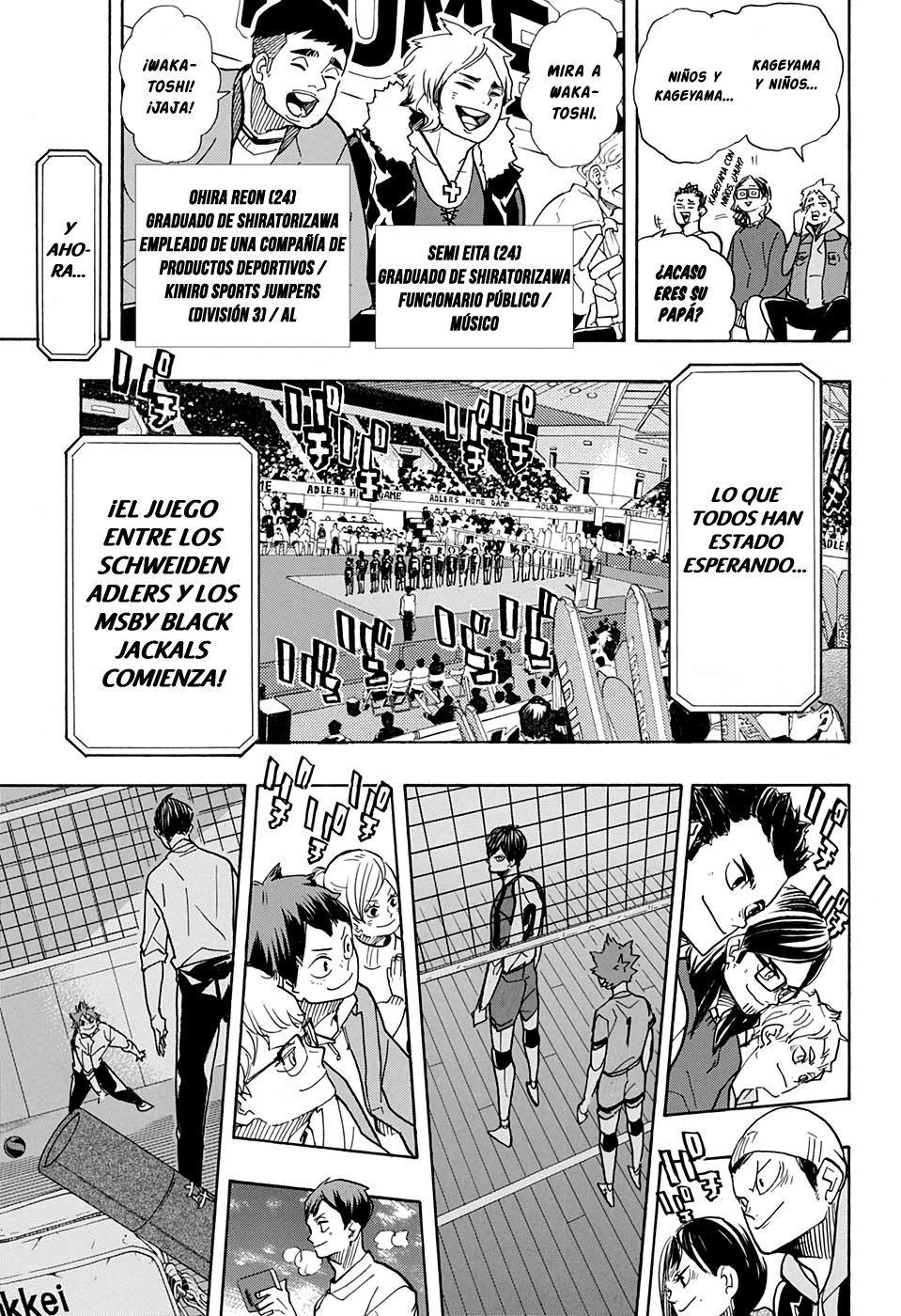 Read Haikyu!! Español Manga Online