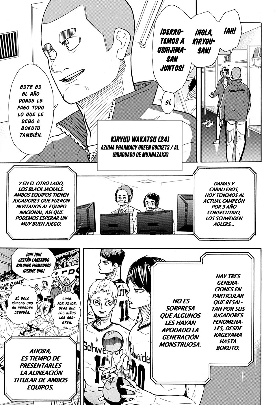 Read Haikyu!! Español Manga Online