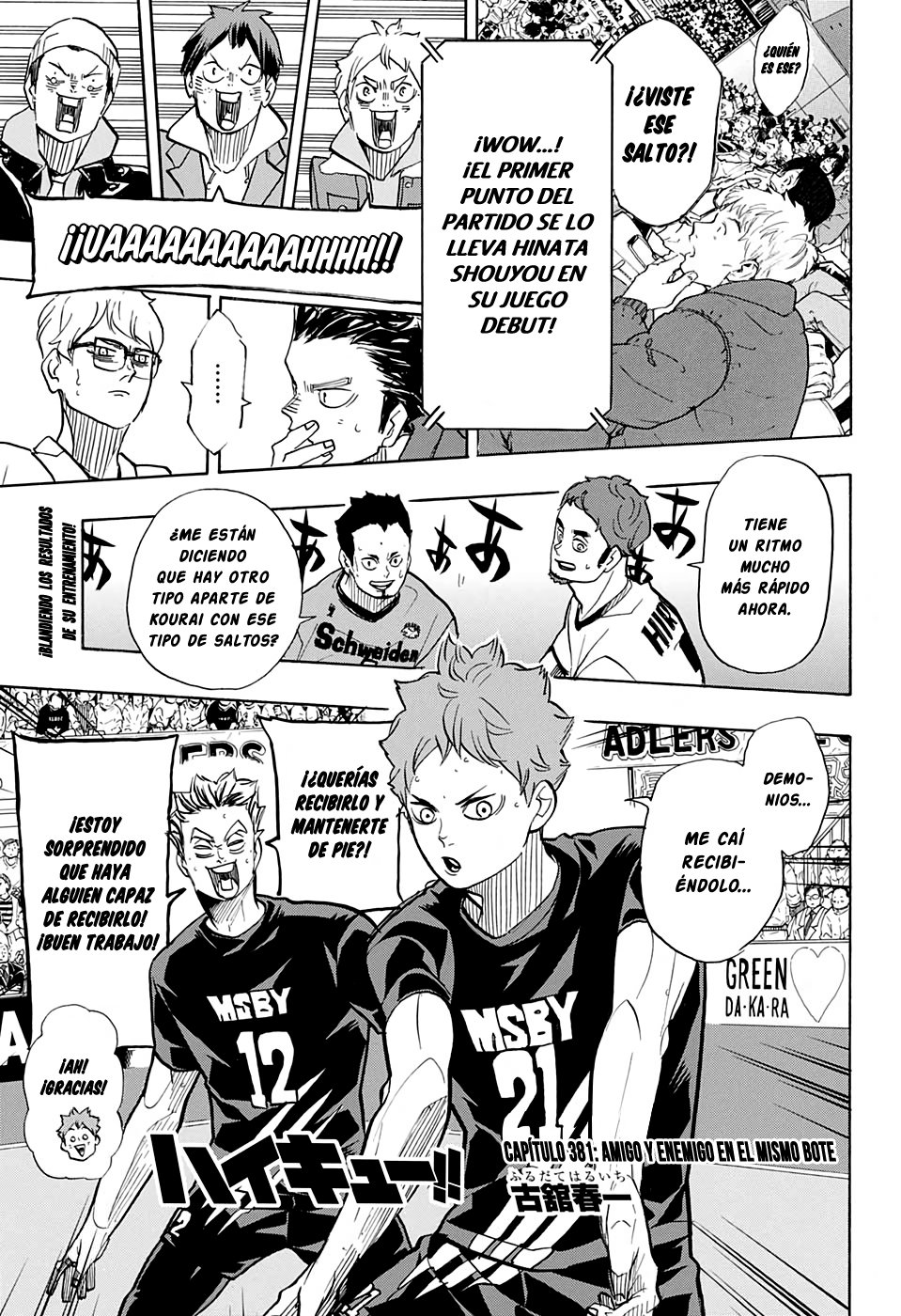 Read Haikyu!! Español Manga Online